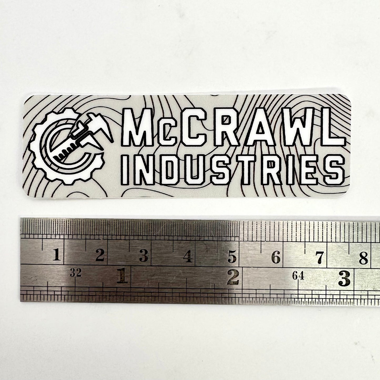 Cliff McCrawl Industries Stickers