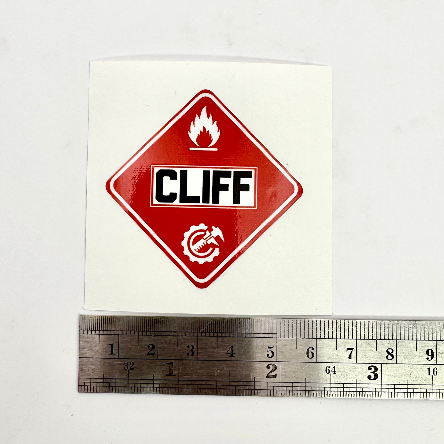 Cliff McCrawl Industries Stickers