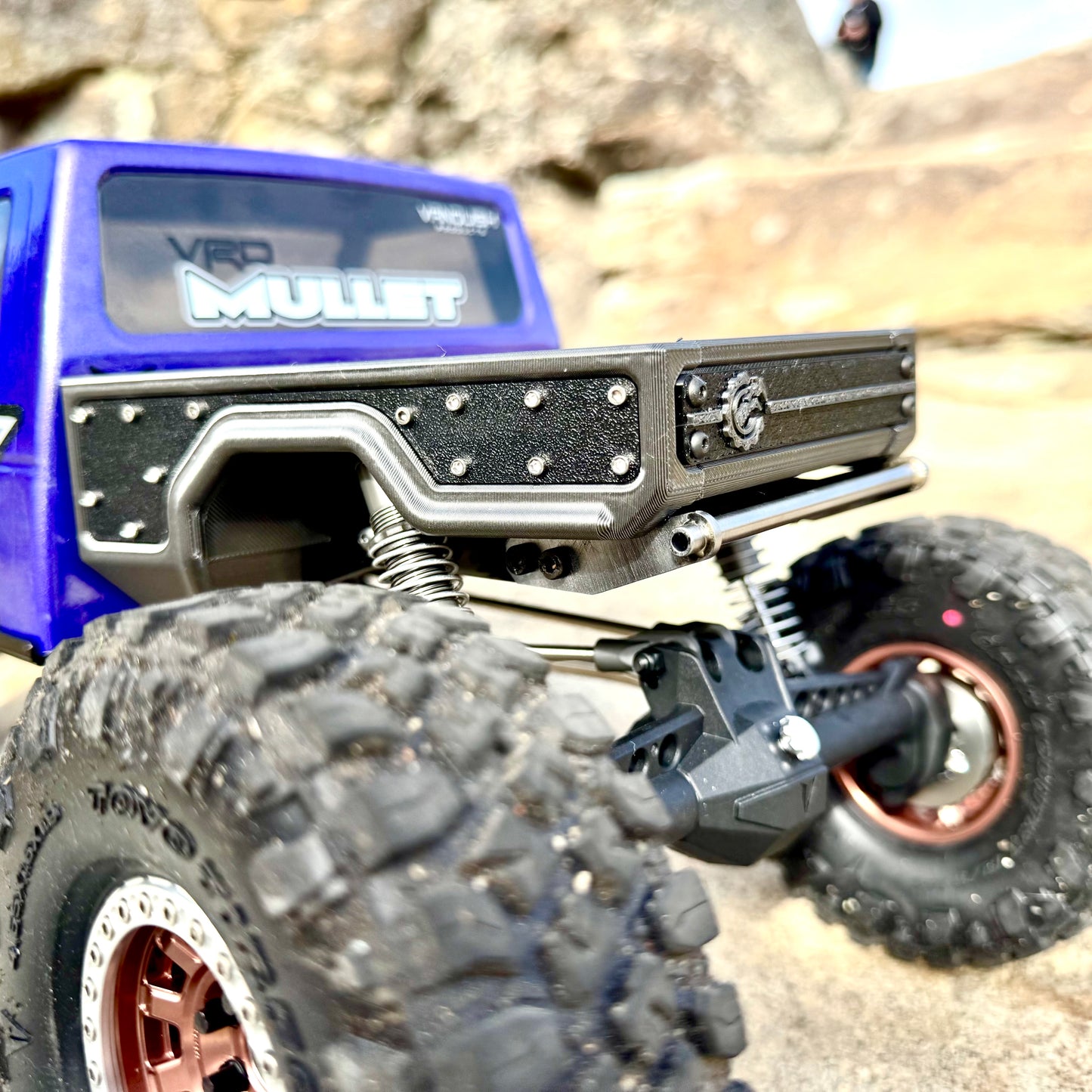 VRD Flippable Flat Bar Rear Bumper