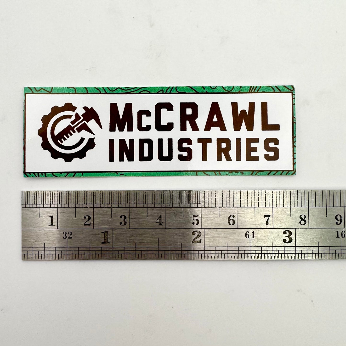 Cliff McCrawl Industries Stickers
