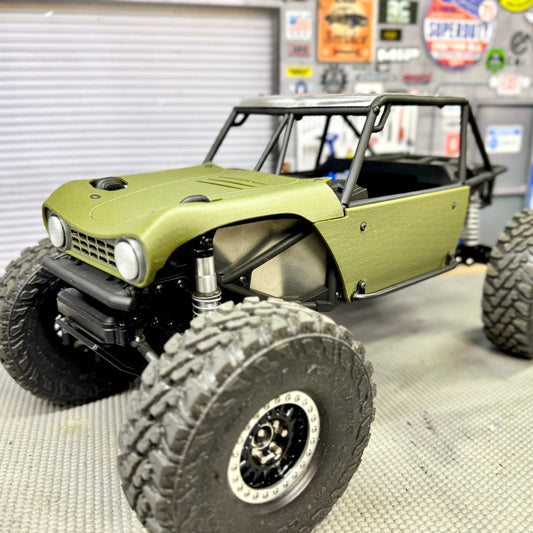Poorigin Package #1: w/ Steel Slider Rails and Aluminum Roof Panel