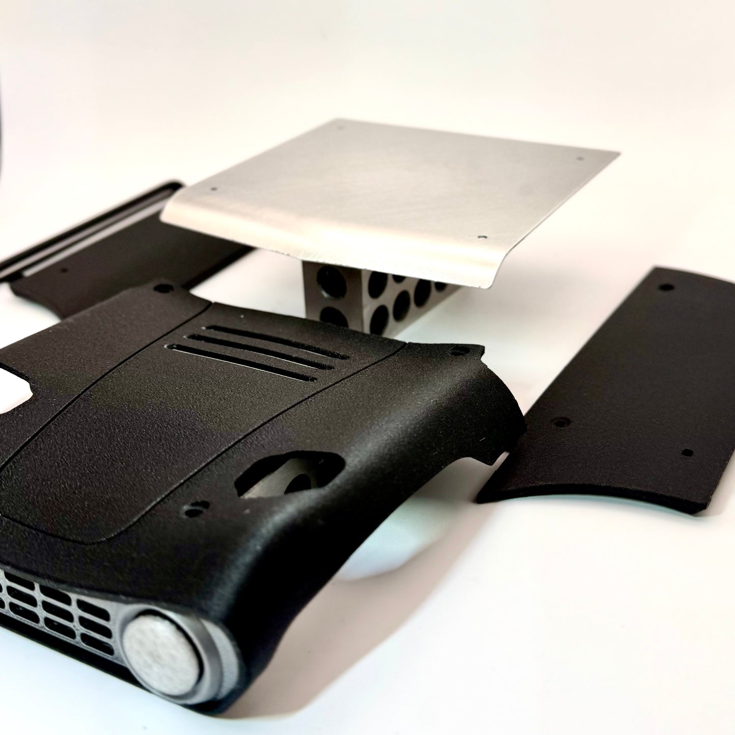 Poorigin Package #4 w/ Steel Long Sliders and Aluminum Roof