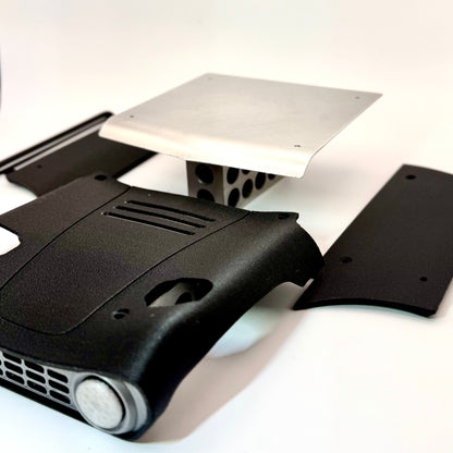 Poorigin Package #4 w/ Steel Long Sliders and Aluminum Roof