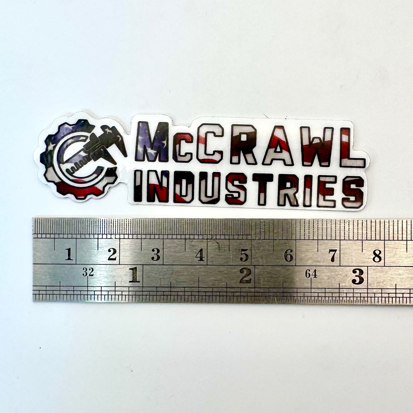 Cliff McCrawl Industries Stickers