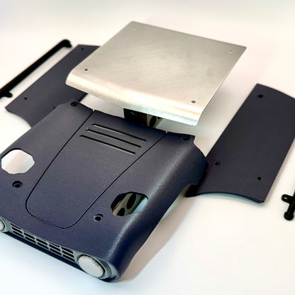 Poorigin Package #4 w/ Steel Long Sliders and Aluminum Roof