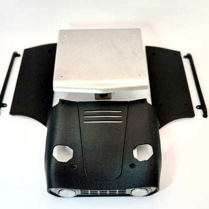 Poorigin Package #4 w/ Steel Long Sliders and Aluminum Roof