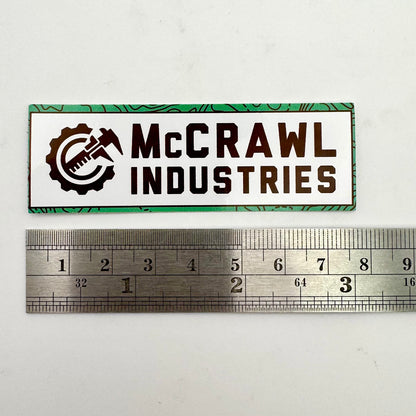Cliff McCrawl Industries Stickers